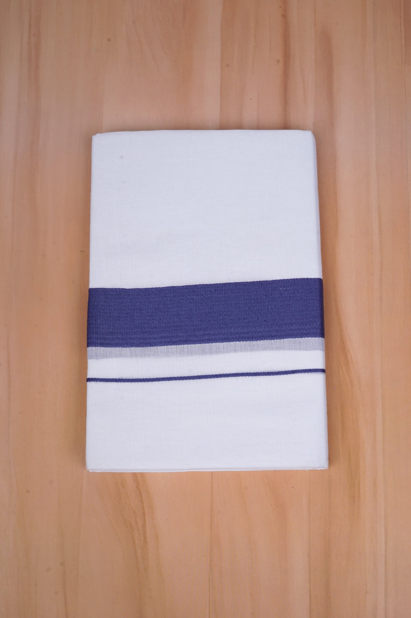 FCD-596 W/D DHOTI 3.80 MTR - Navy Blue