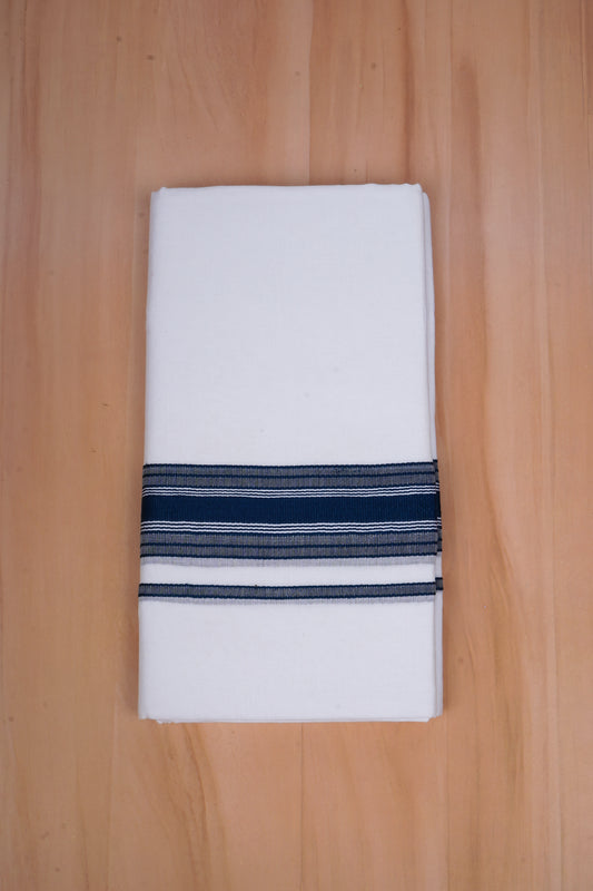 FCD-618 W/D DHOTI 3.80 MTR - Blue