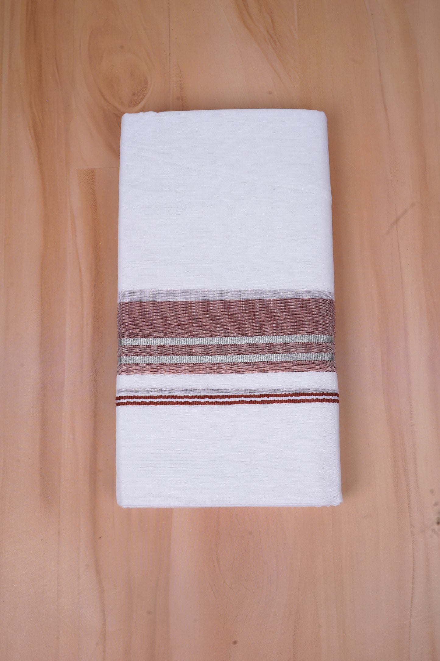 FCD-526 W/D DHOTI 3.80 MTR-Maroon