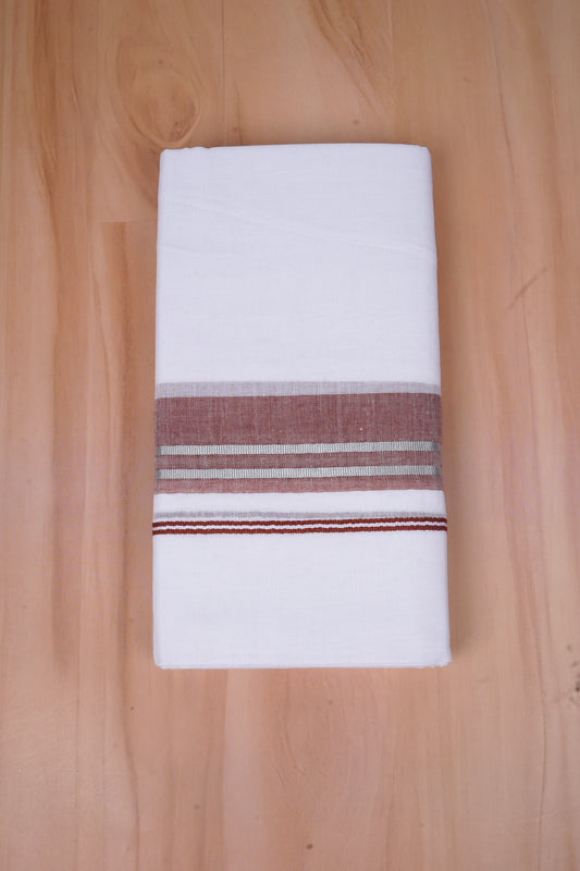 FCD-526 W/D DHOTI 3.80 MTR-Maroon