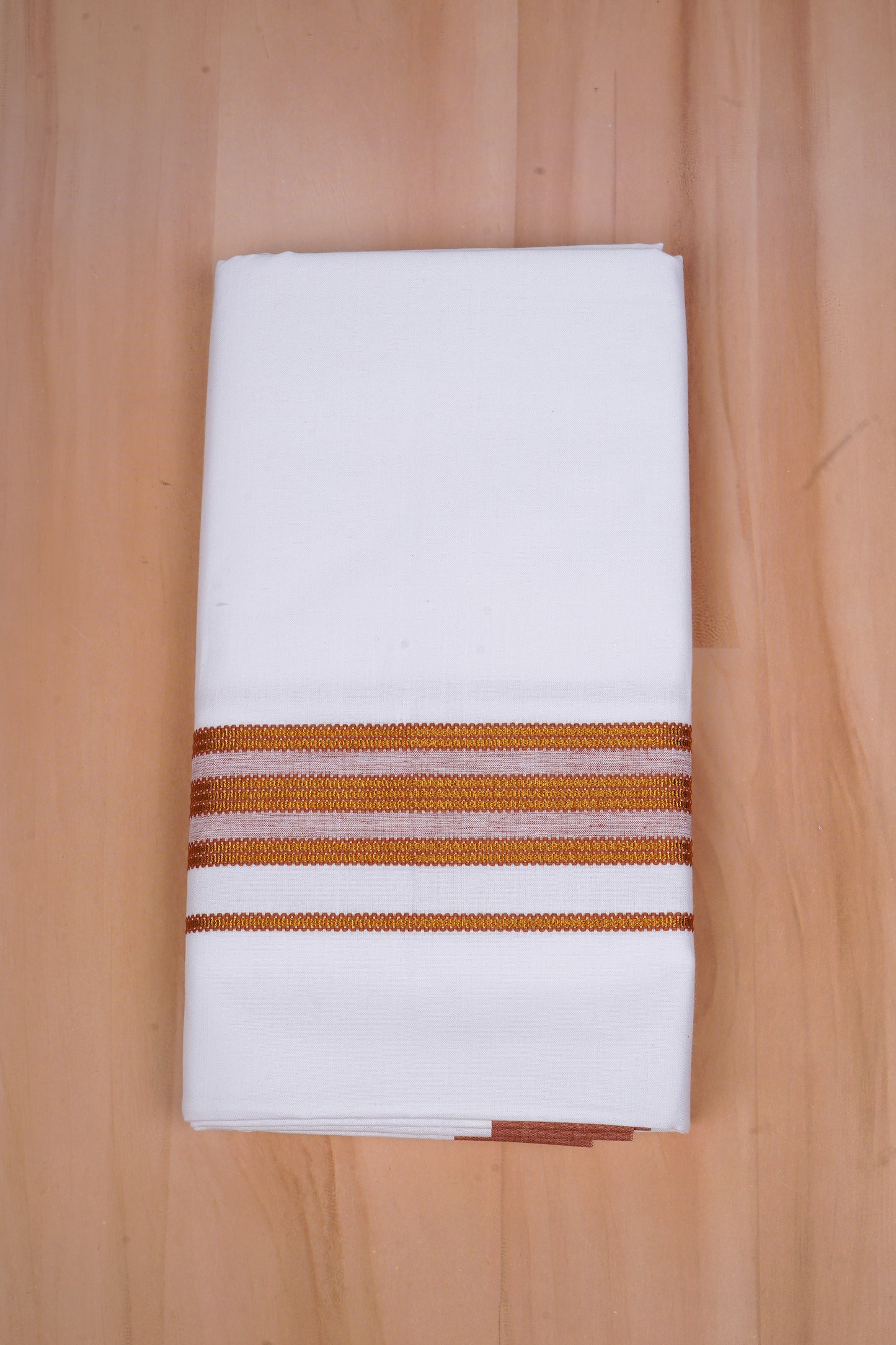 Heritage Gold W/S Dhoti 2.00 MTR - Copper