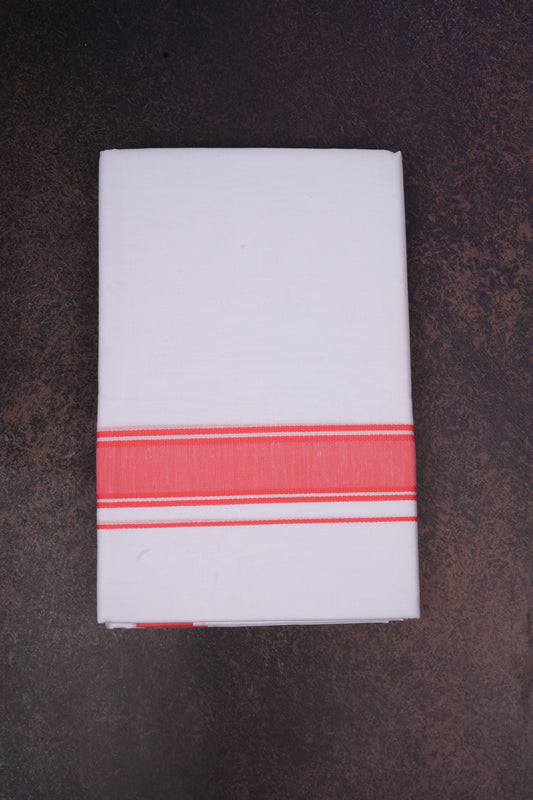 FD-116 W/D DHOTI 3.80 MTR-Dark Pink