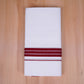 FCD-502 W/D DHOTI 3.80 MTR-Dark Maroon