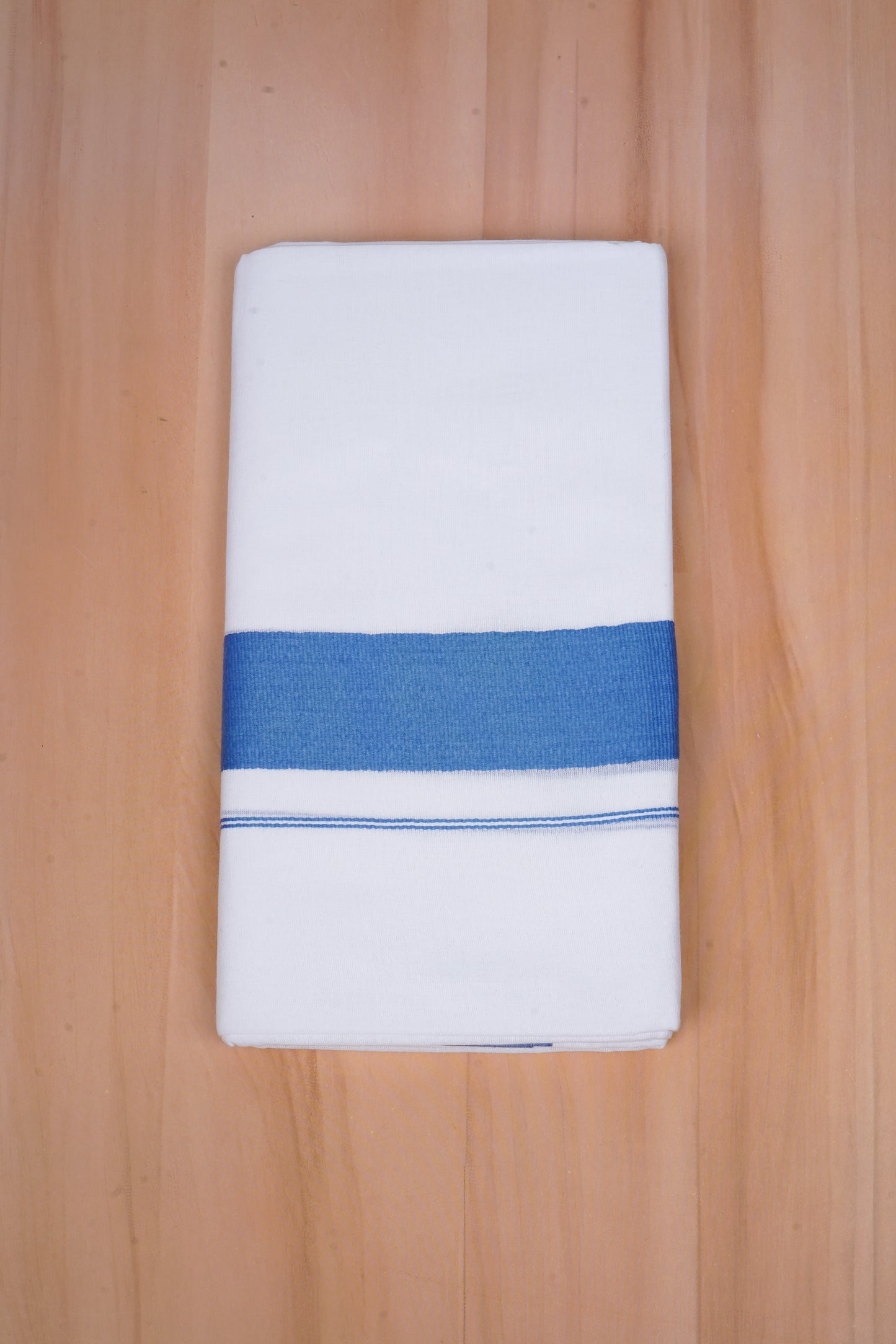 FCD-614 W/D DHOTI 3.80 MTR - Blue