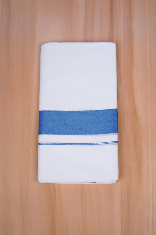 FCD-614 W/D DHOTI 3.80 MTR - Blue