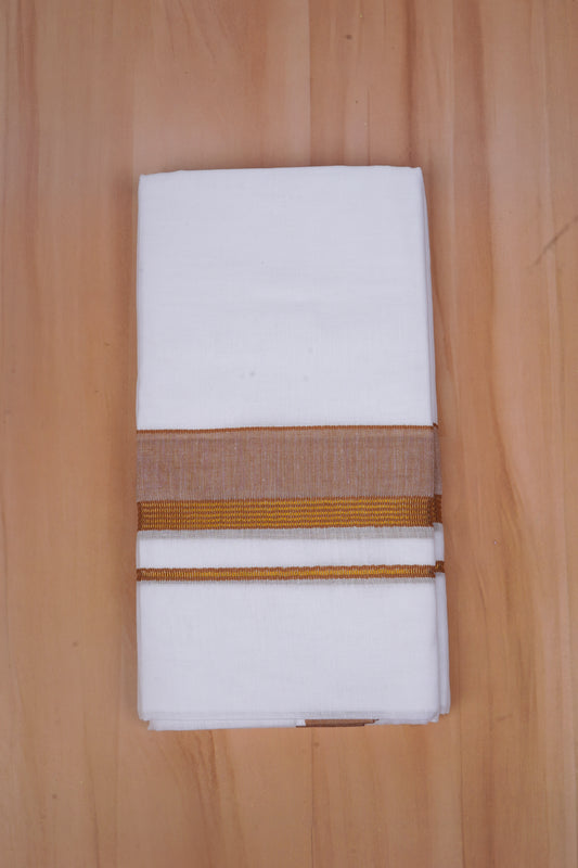 FCD-524 W/D DHOTI 3.80 MTR-Brown