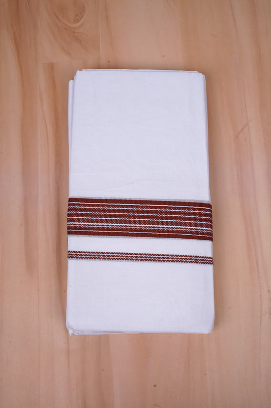 FCD-470 W/D DHOTI 4.00 MTR - Brown