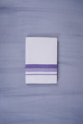 KERALOOM FINISH COTTON 327 W/D DHOTI 3.80 MTR - Violet