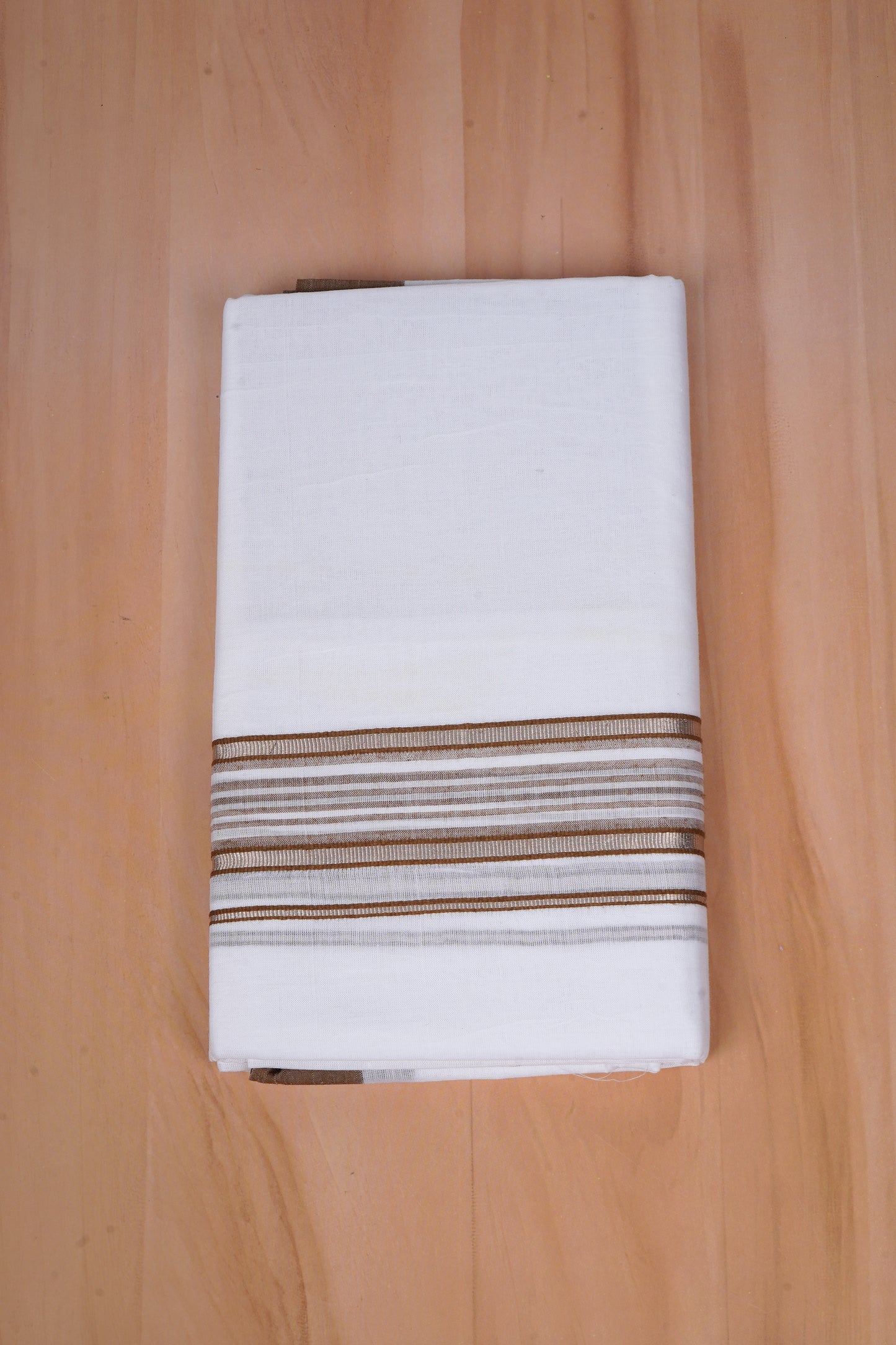 FCD-609 W/D DHOTI 3.80 MTR - Light Brown