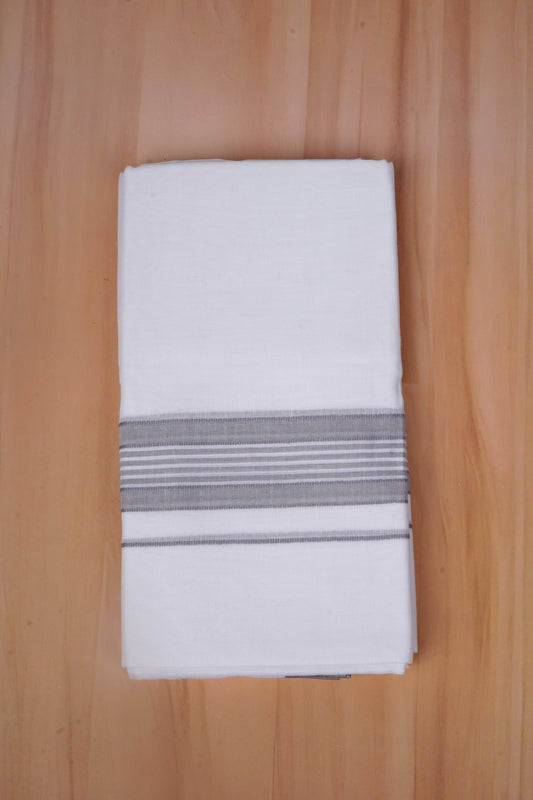 FCD-529 W/D DHOTI 3.80 MTR-Light Gray
