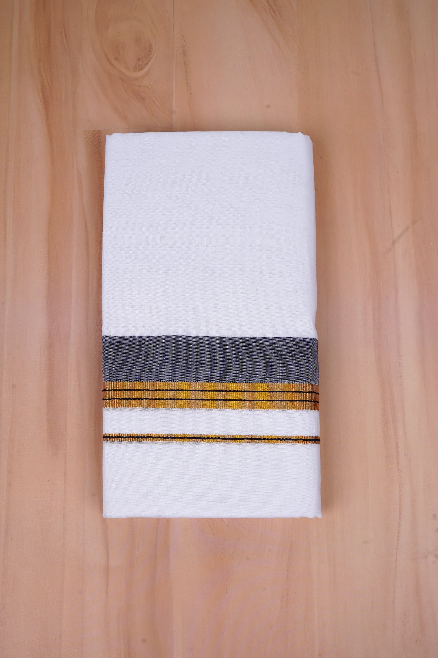 FCD-528 W/D DHOTI 3.80 MTR-Black