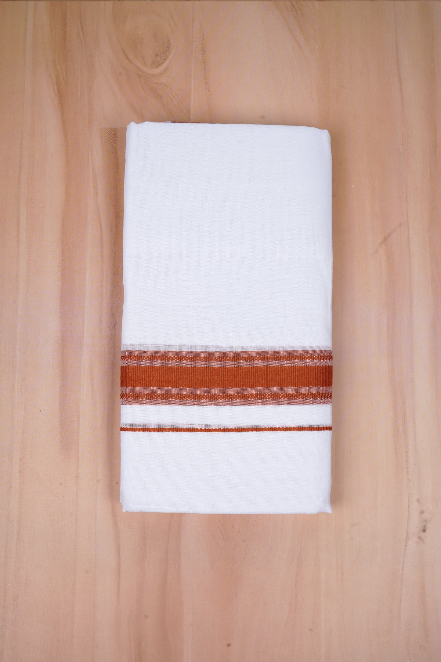 FCD-523 W/D DHOTI 3.80 MTR-Dark Brown