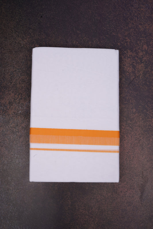 FD-155 W/D DHOTI 4.00 MTR-Ramar Orange