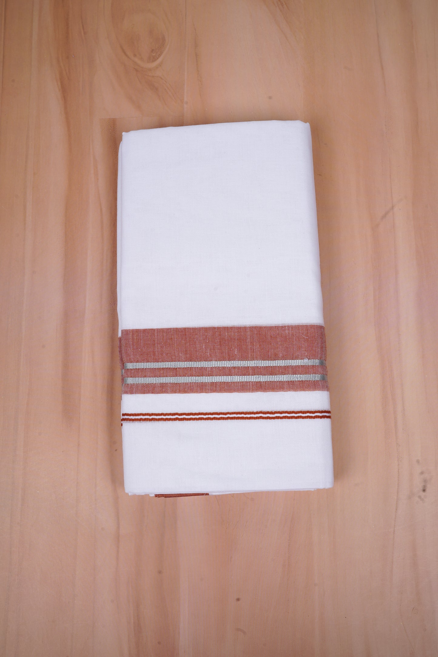 FCD-526 W/D DHOTI 3.80 MTR-Brown