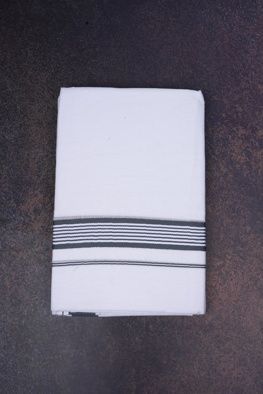 FD-158 W/D DHOTI 3.80 MTR-Light Gray