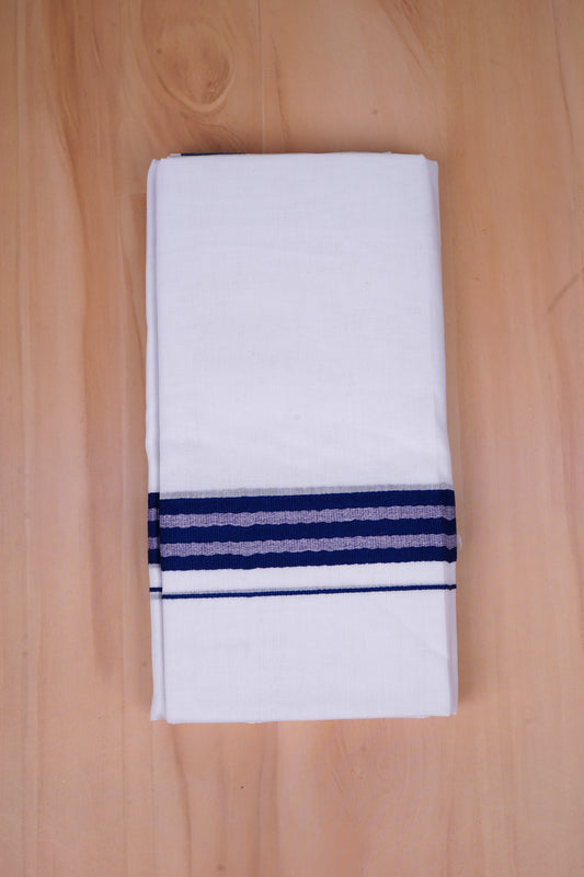 FCD-502 W/D DHOTI 3.80 MTR-Blue