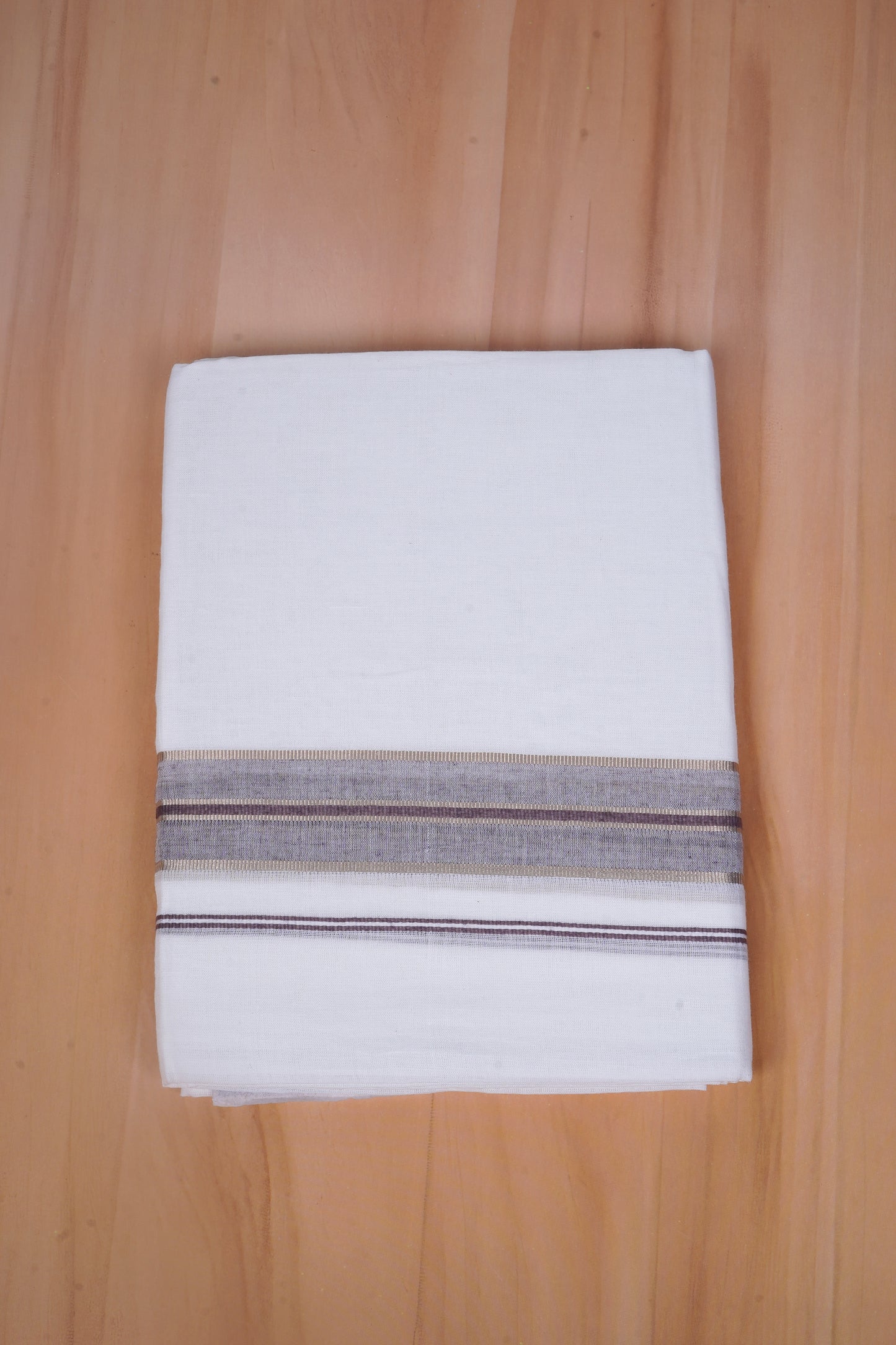 FCD-477 W/D DHOTI 3.80 MTR - Silver