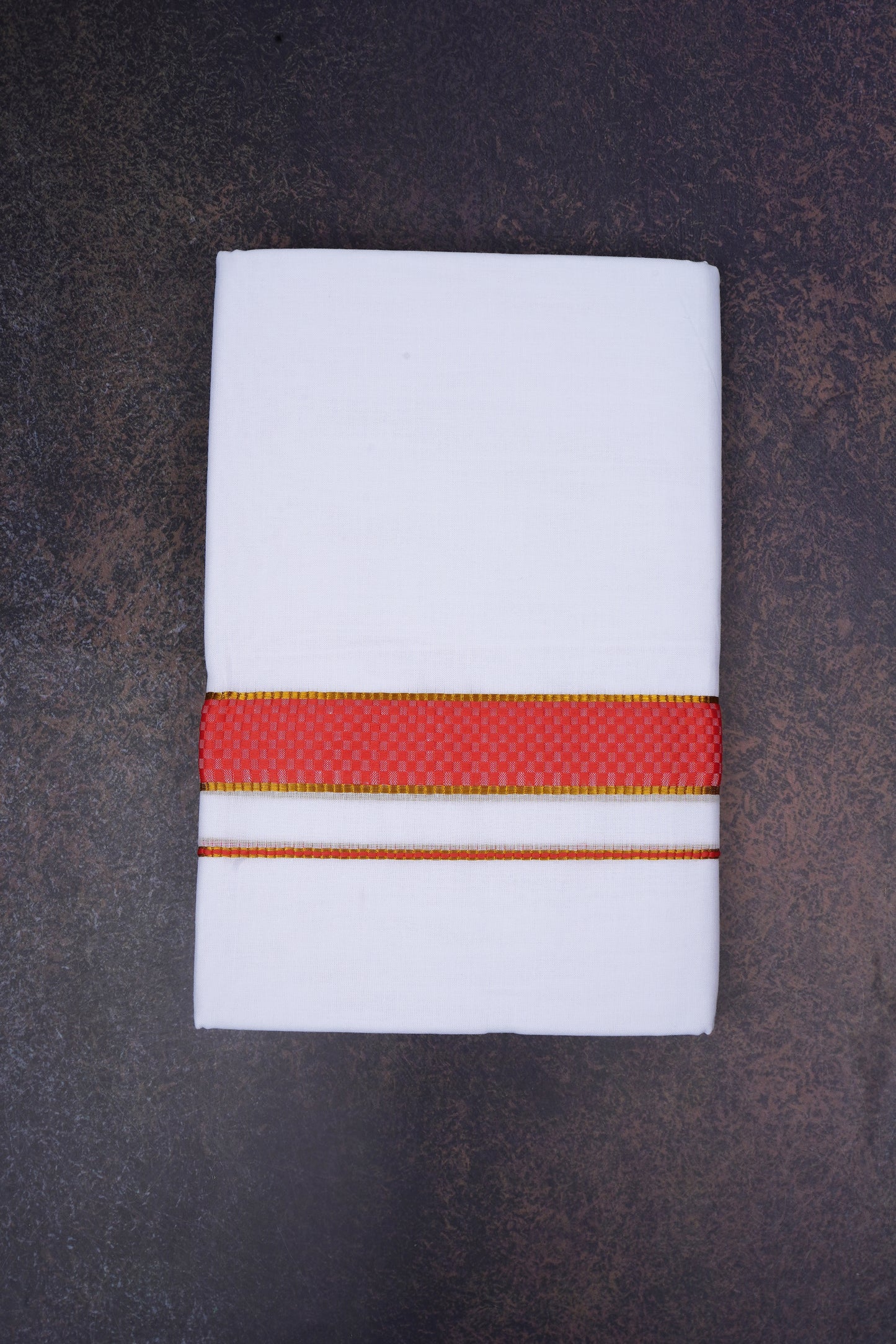 FD-200 W/D DHOTI 3.80 MTR-Red