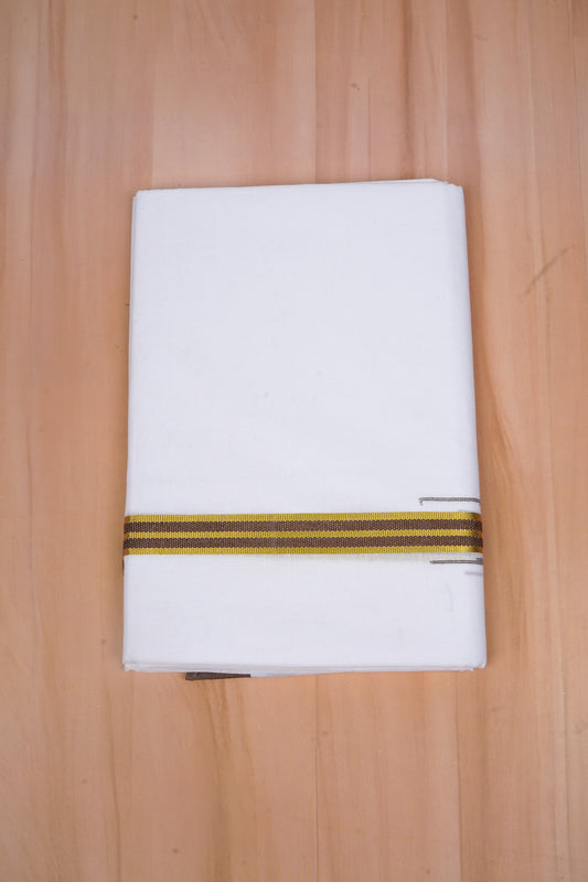 FCD-594 W/D DHOTI 3.80 MTR - Brown