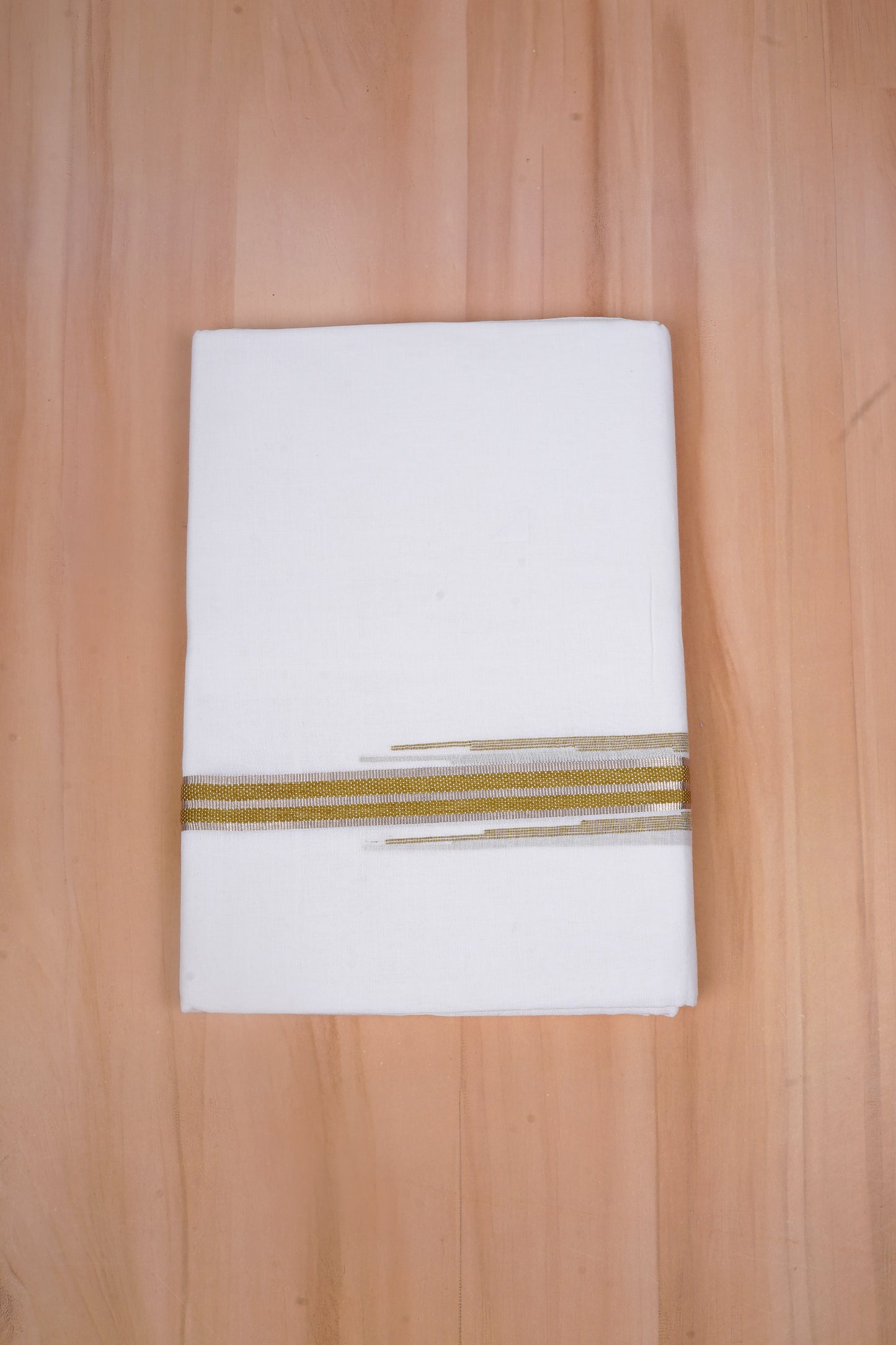 FCD-594 W/D DHOTI 3.80 MTR - Olive Green