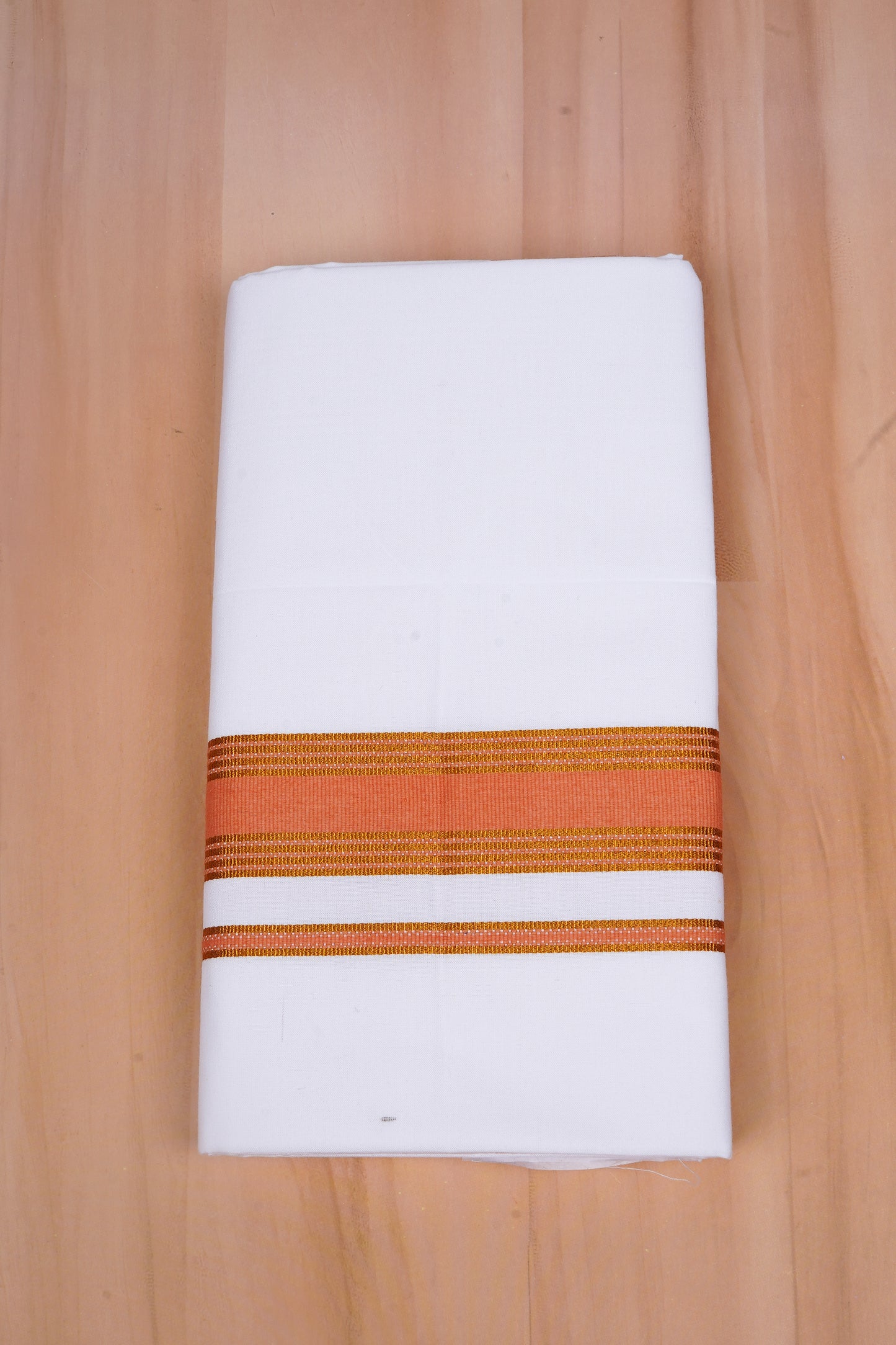 Gold Max W/S Dhoti 2.00 MTR - Orange