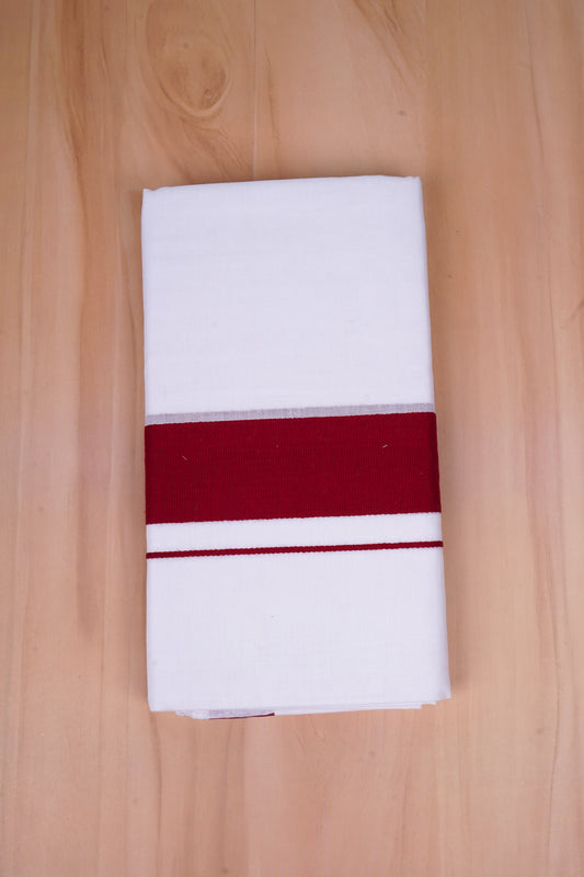 FCD-333 W/D DHOTI 3.80 MTR- Red
