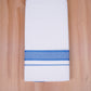 FCD-471 W/D DHOTI 3.80 MTR - Blue