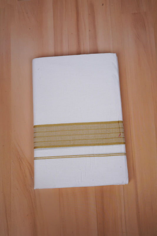 FCD-494 W/D DHOTI 3.0 MTR - Golden Yellow
