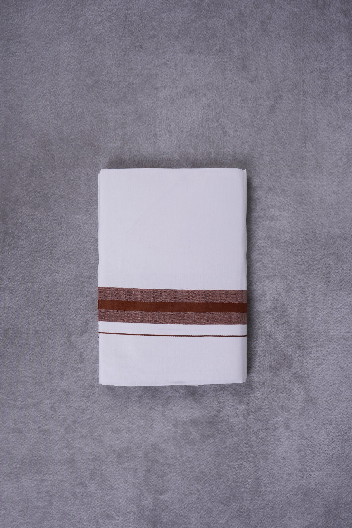 KERALOOM FINISH COTTON 326 W/D DHOTI 3.80 MTR - Maroon
