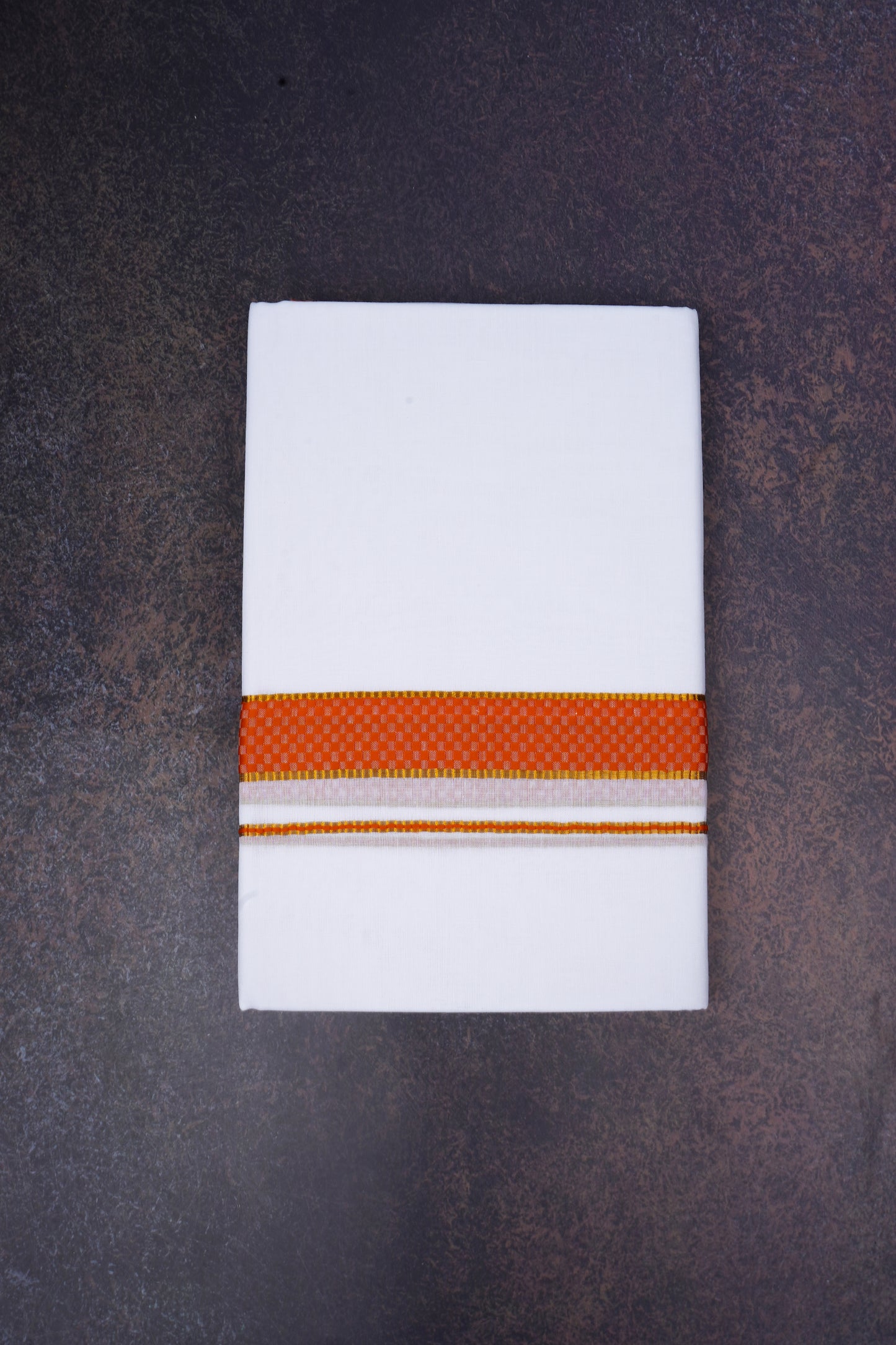FD-200 W/D DHOTI 3.80 MTR-Orange
