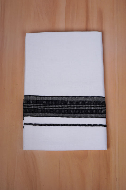 FCD-603 W/D DHOTI 3.80 MTR - Black