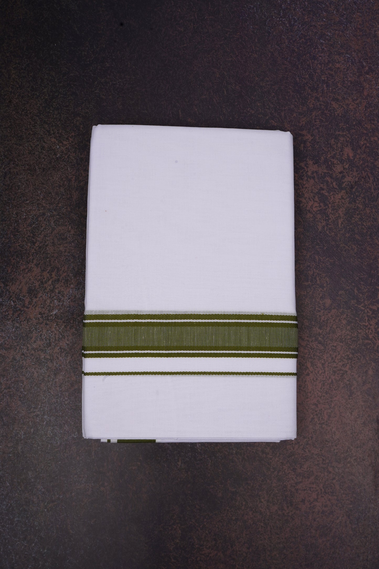 FD-116 W/D DHOTI 3.80 MTR-Dark Green