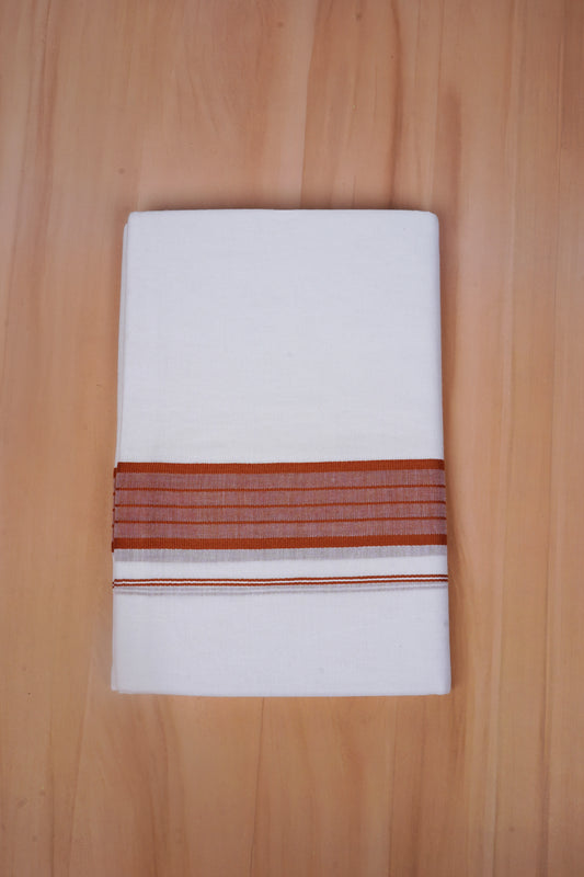 FCD-494 W/D DHOTI 3.0 MTR -  Brown