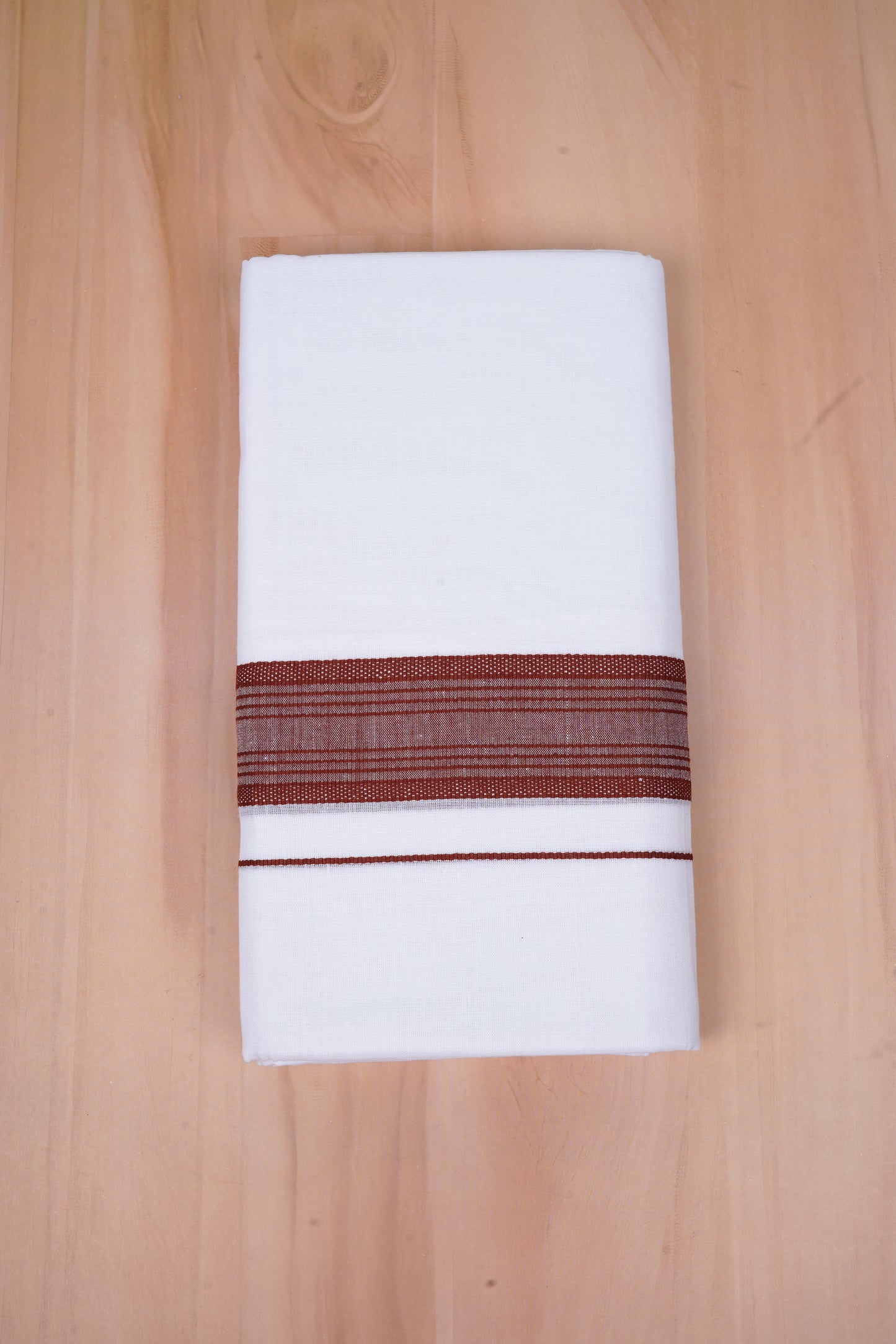 FCD-522 W/D DHOTI 3.80 MTR- Dark Brown