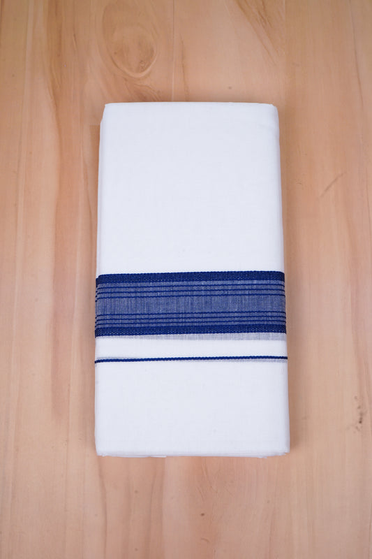 FCD-522 W/D DHOTI 3.80 MTR- Dark Blue
