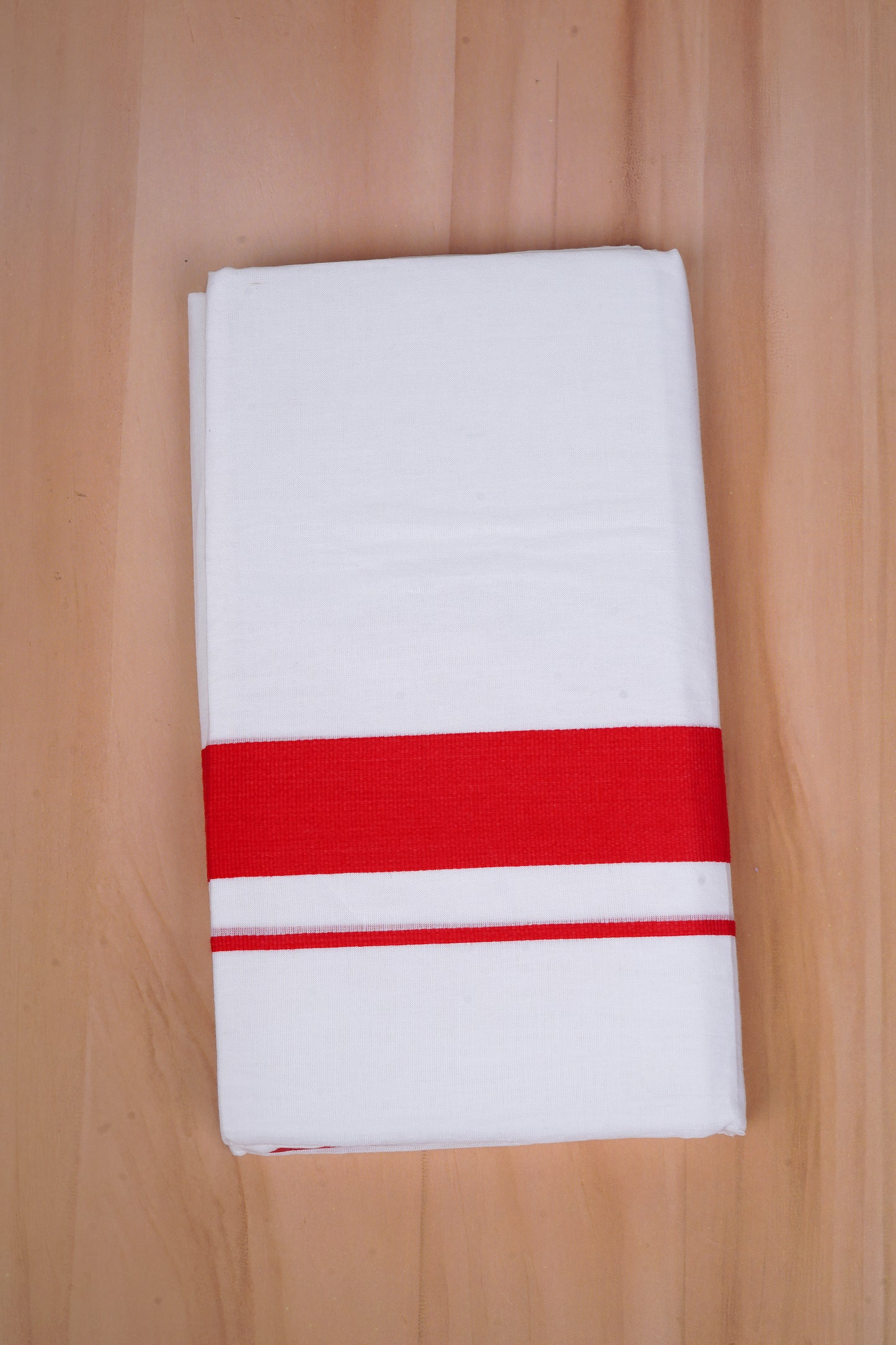 FCD-76 W/D DHOTI 3.80 MTR-Red