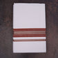 FD-166 W/D DHOTI 3.80 MTR-Dark brown