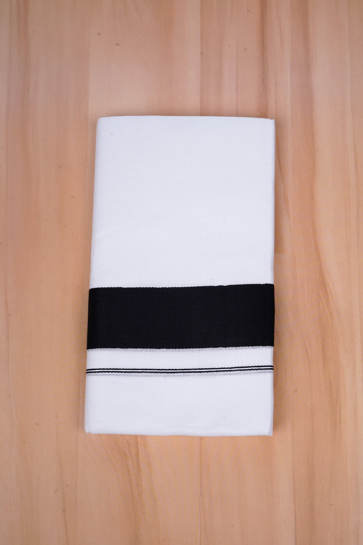 FCD-614 W/D DHOTI 3.80 MTR - Black