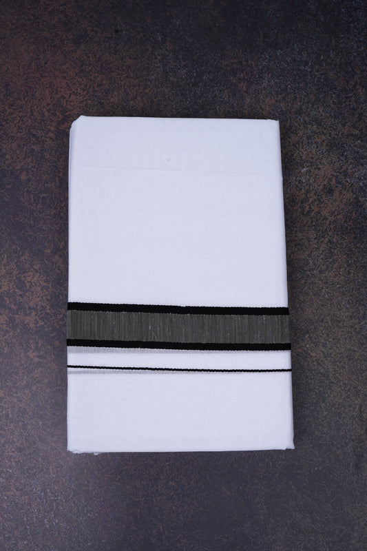 FD-91 W/D DHOTI 3.80 MTR-Black