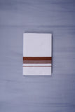 KERALOOM FINISH COTTON 332 W/D DHOTI 3.80 MTR - Maroon