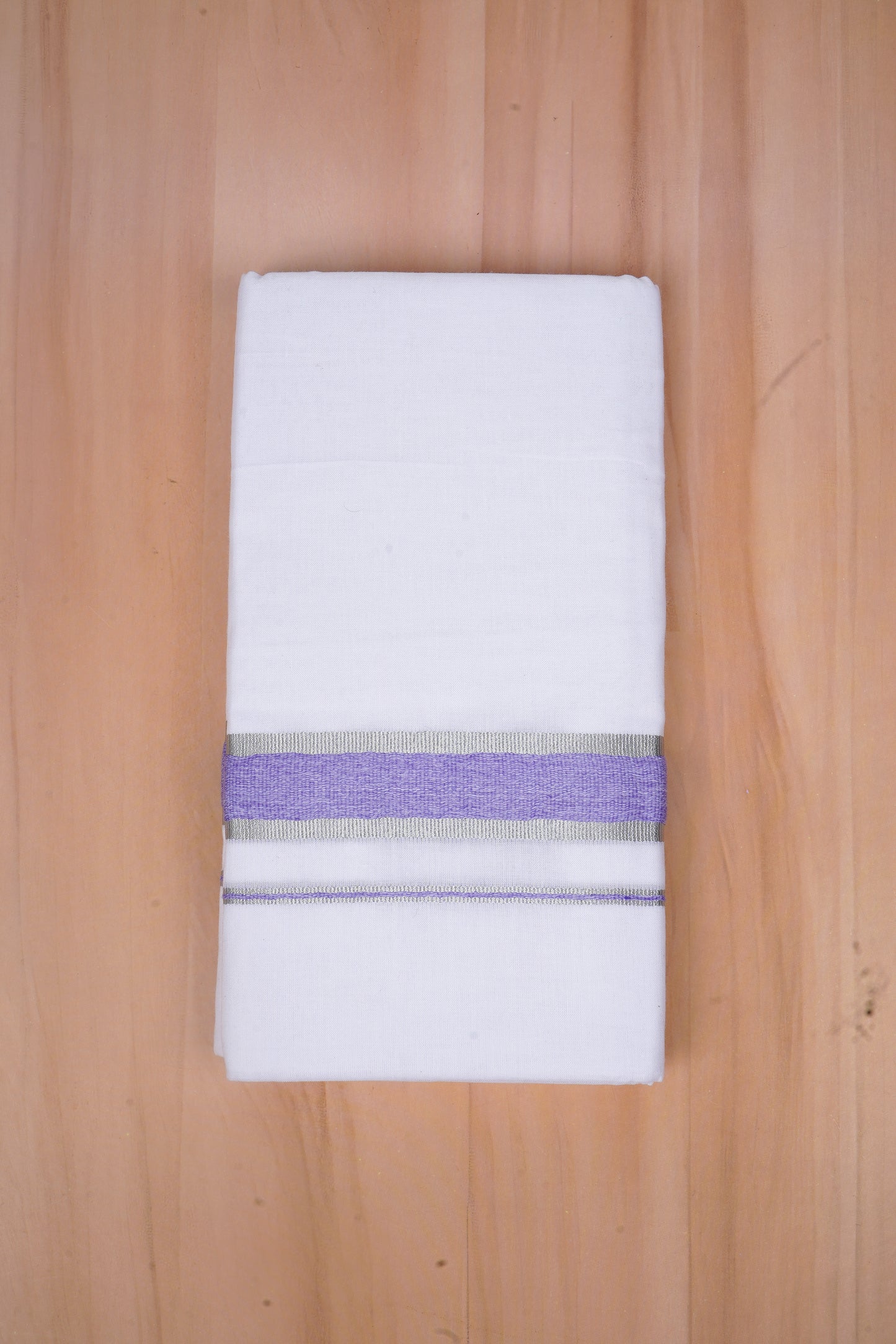 FCD-505 W/D DHOTI 3.80 MTR-Purple