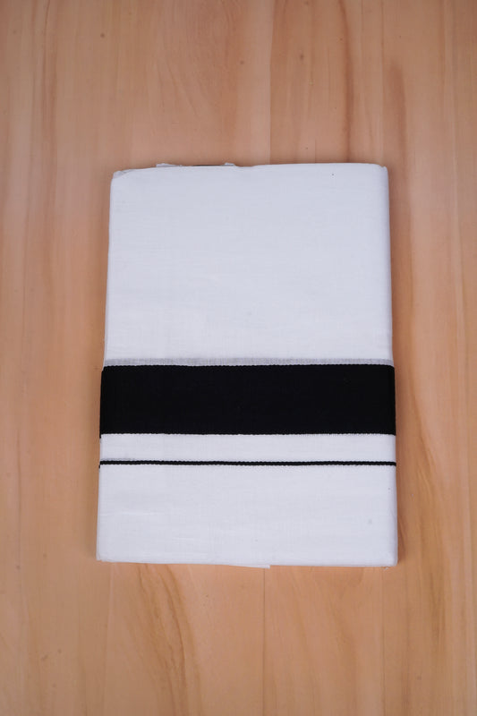 FCD-596 W/D DHOTI 3.80 MTR - Black