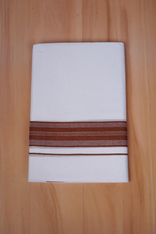 FCD-603 W/D DHOTI 3.80 MTR - Brown