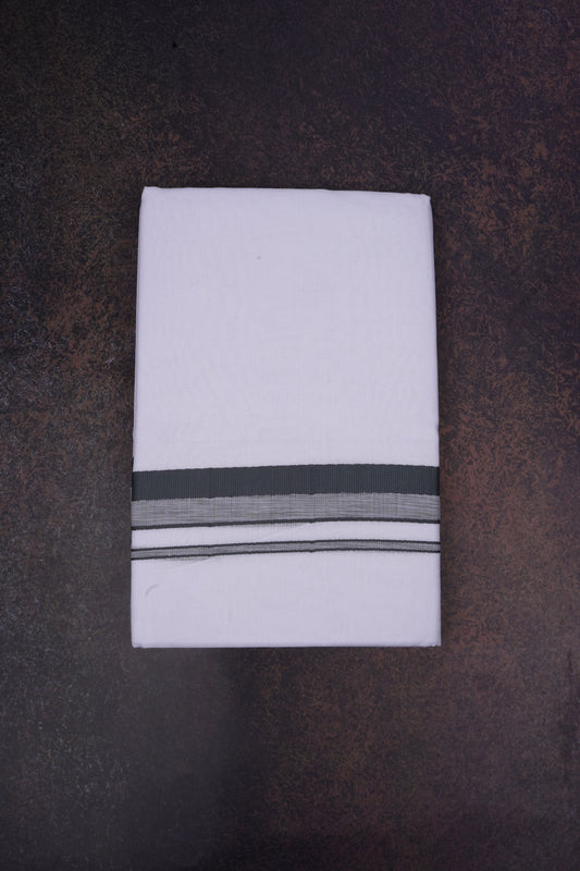 FD-170 W/D DHOTI 3.80 MTR-Light Gray