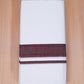 425FD-02 W/D DHOTI 4.25 MTR- Brown