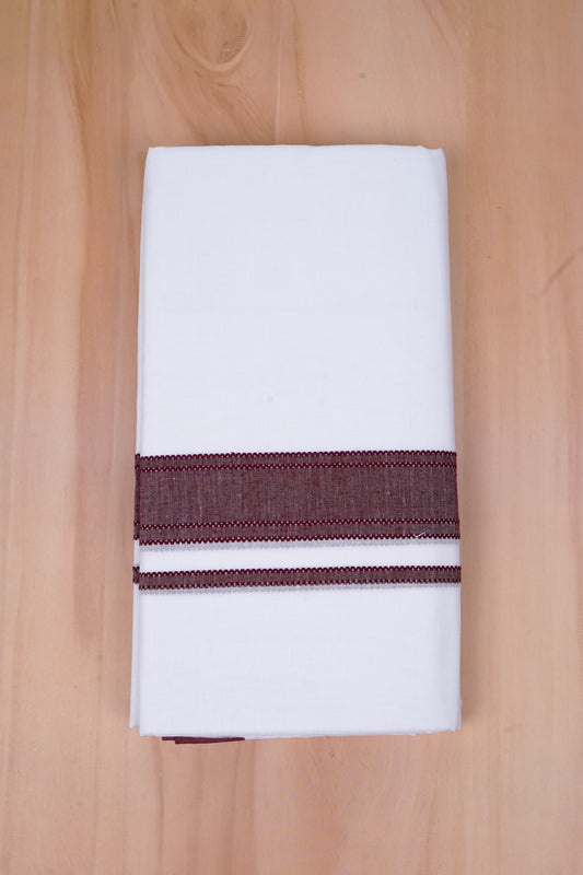425FD-02 W/D DHOTI 4.25 MTR- Brown