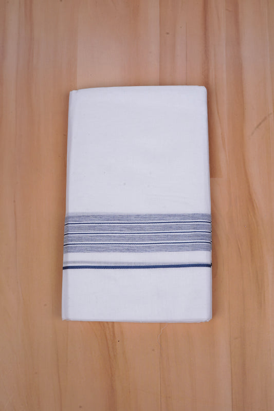 FCD-599 W/D DHOTI 3.80 MTR - Light Blue