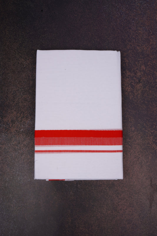 FD-155 W/D DHOTI 4.00 MTR-Red