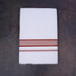 FD-158 W/D DHOTI 3.80 MTR-Dark Brown