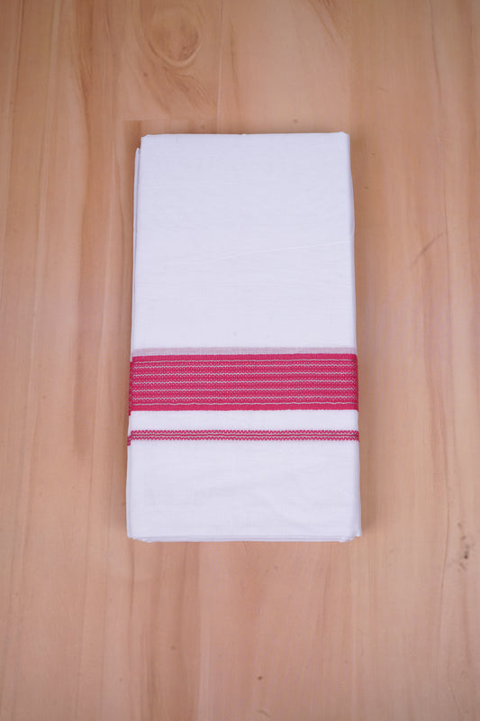 FCD-470 W/D DHOTI 4.00 MTR - Pink